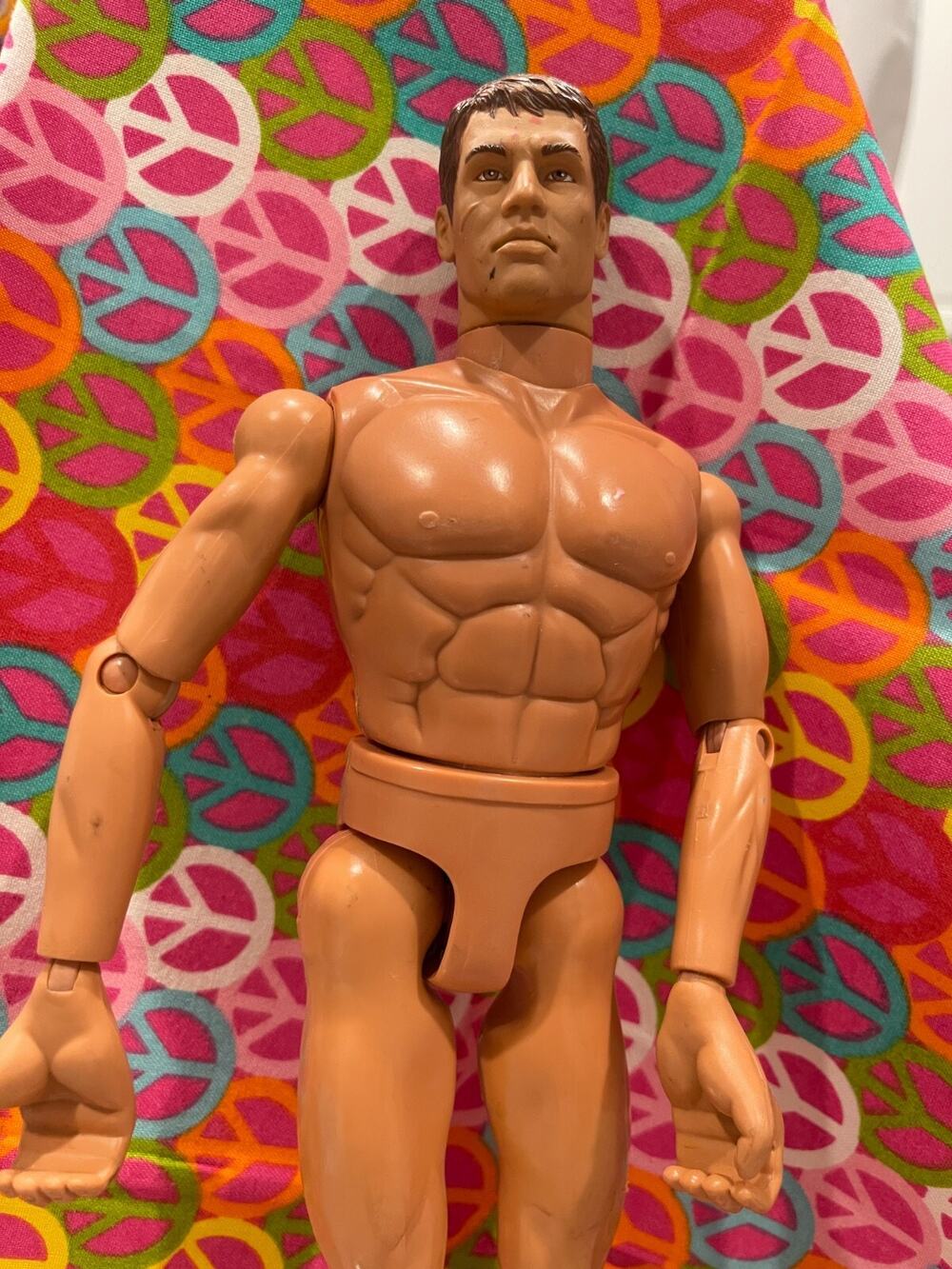 Hasbro GI Joe 12" Military Action Figure Brown Hair #2
